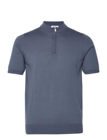Moswell Polos Short-sleeved Grå Reiss