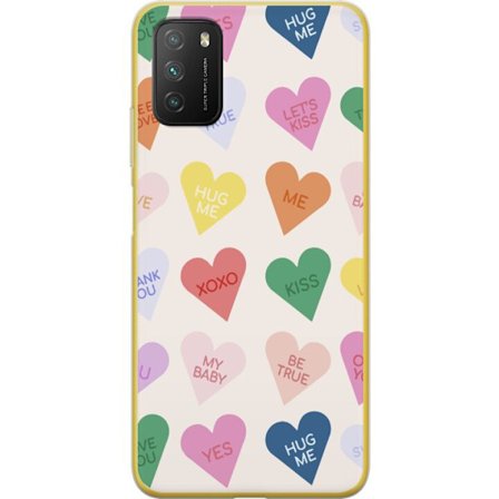 Yhteensopiva Puhelinkuori Xiaomi Xiaomi Poco M3 Karkkisydämet