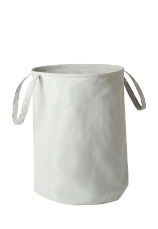 Åhléns Home Tvättkorg CANVAS Badrumstillbehör Grå ONESIZE
