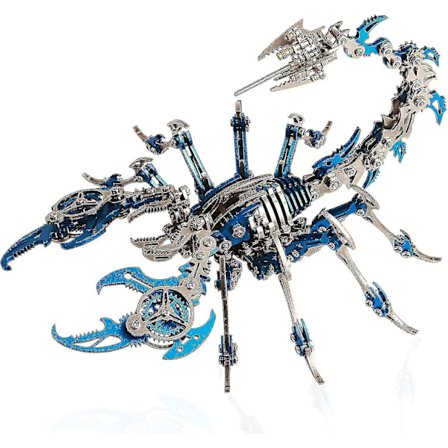 454 dele Scorpion 3D metal model kit