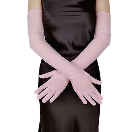 Naisten läpikuultavat pitkät kyynärpääkäsineet, naisten verkkohääkäsineet 21.6