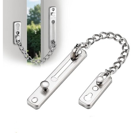 Varkaudenestoketju oven turvaketju oven turvalukko oven ketju turvallisuus varkaudenestoketju oviin oven ketjulukot turvallisella