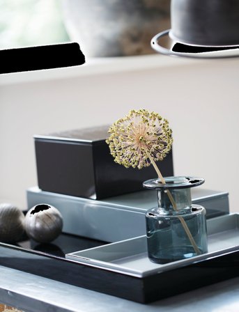 Mojoo Lux Lak Æske - Black - 19X19X7CM