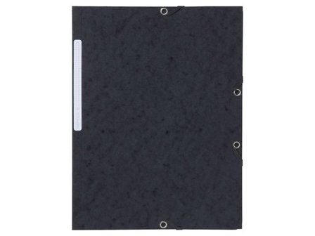 LYRECO Gummibandsmapp 3-k A4 svart 10/fp - Lyreco - Kontorsmaterial - Mappar och plastfickor - Gummibandsmappar 3-klaff - Kartong