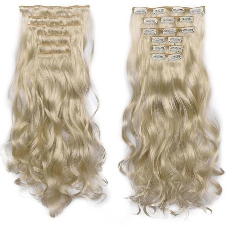 Peruk Piece Färg lockigt hår Piece 10 10 10