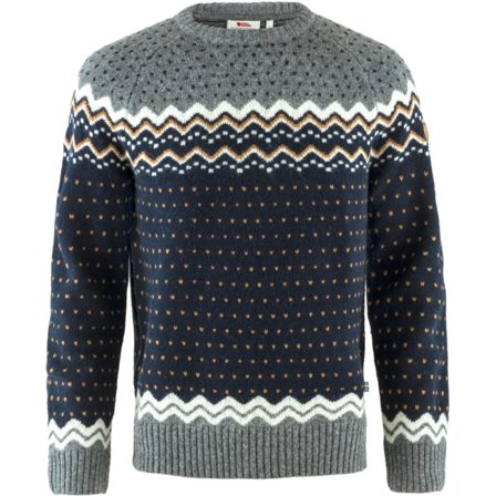Fjällräven Men's Övik Knit Sweater Men long-sleeved sweaters Blue S