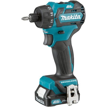 Makita DF032DSAJ Borskrutrekker med batteri og lader, Maskiner