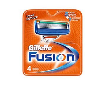 Gillette-Fusion5 Manual 4p-Gillette Fusion barberblad 4-pk-Personal care - men-Barberhøvler til menn