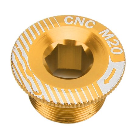 Aluminiumlegering M20 Cykel Vevarm Skruv Guld Cykel Vevparti Fixeringsbult