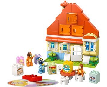 LEGO-DUPLO Bluey Blueys hus med huskespill 10459-LEGO DUPLO Bluey Blueys hus med huskespill 10459-LEGO-LEGO