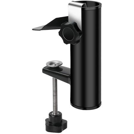 Parasolfødder - Paraplyklemme - Parasolholder - Paraplyholder - Paraplystativ - Paraplydækmonteringsbeslag - Til altanrækværk, hegn - Ba