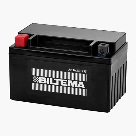 Biltema - MC-batteri SMF 12 V 7 Ah 150 x 87 x 95 mm