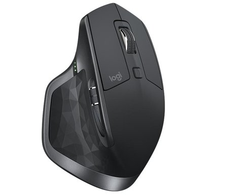 Logitech MX Master 2S - mus - 2.4 GHz - grafitt
