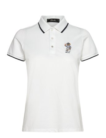 Tailored Fit Polo Bear Polo Shirt Sport Sport Clothing Sports Tops & T-shirts Sport Polos White Ralph Lauren Golf