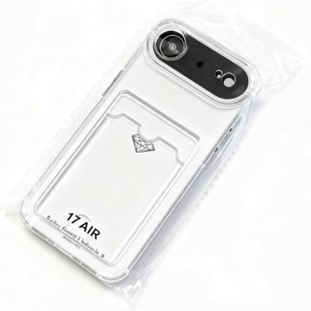 iPhone 17 Air Skal Transparent, Slim och Anti-Gulning