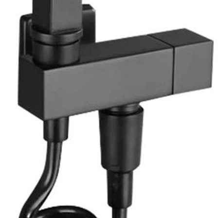 Bidet hånddusj svart håndsprayer multifunksjonell