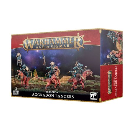 Warhammer 40k Seraphon: Aggradon Lancers