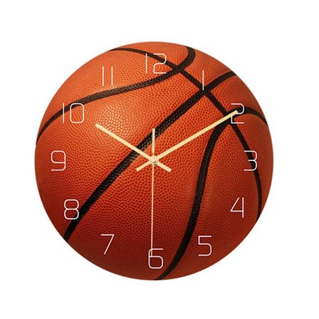 Ball Veggklokke - Akryl veggklokke med stille bevegelse