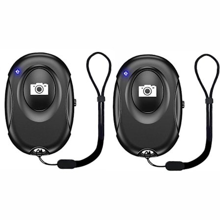 2025 Egnet Trådløs Bluetooth Kamera Fjernbetjening 20M Rækkevidde til Smartphone Pakke med 2