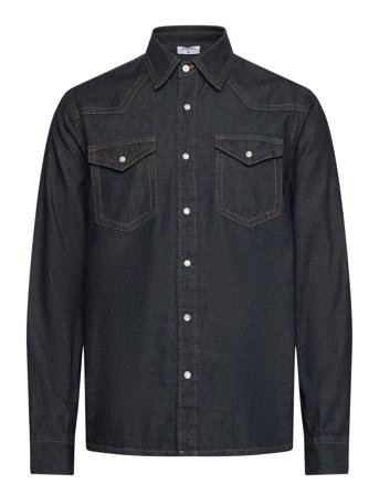 Filippa K Western Denim Shirt - Black - 48