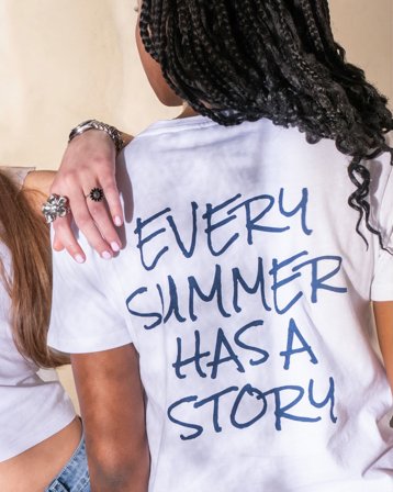 RYVLS Printed T-shirt Hvit T-skjorter Jente - Kids Brand Store