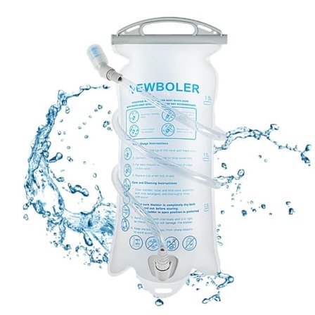 MJUK FLASKA, mjuk vattenflaska för vätskeryggsäck, Hydreringsblåsa