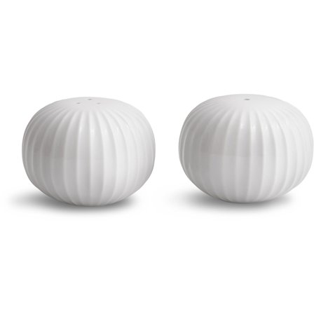 Kähler Salt- och Pepparkar Vit | Matlagning > Köksredskap > Kryddkvarnar > Salt/ pepparkvarn | Bagaren och Kocken