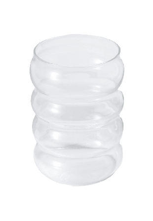 Åhléns Home Tumbler WAVY 50 cl Dukning & servering Transparant ONESIZE