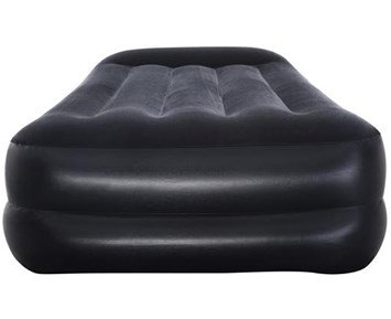 Bestway-Aeroluxe Airbed Twin Single-Behagelig luftmadrass med pute og innebygget luftpumpe-Tools & Garden-På reisefot
