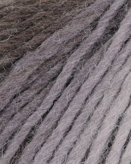 Garn Pretty Print Brunmulti - Gjestal Garn