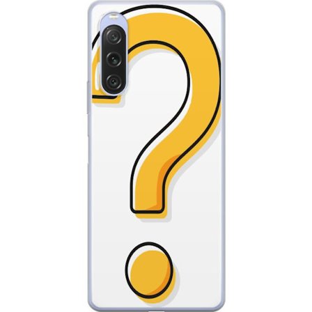 Kompatibel Mobilcover til Sony Xperia 10 V Spørgsmålstegn