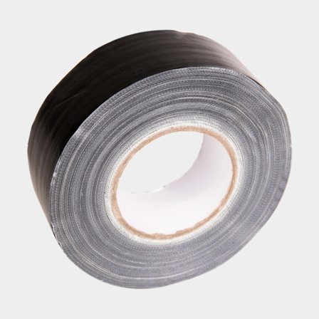 Nastro adesivo argento PSP Duck Tape, 50 mm x 50 metri, nero