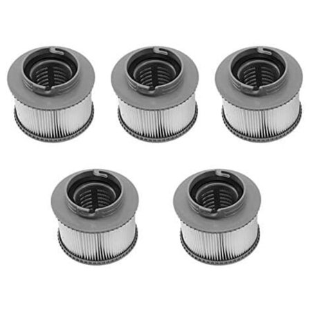 Pakke med 5 oppustelige spa-patroner til Mspa Camaro Blå