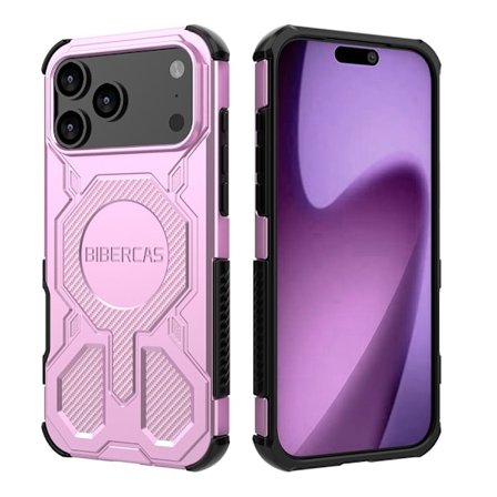 iPhone 17 Pro Max Støtsikkert Telefondeksel, Lilla