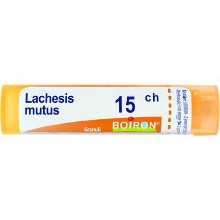 Boiron Lachesis Mutus Granuli 15Ch Tubo 4g