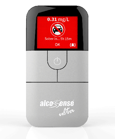 AlcoSense Ultra Irish Fuel Cell Breathalyzer