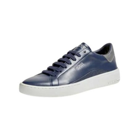 Guess, Sneakers shoes mod. Verona U21Gu 10 Blauw, Heren, Maat:43 EU,leer