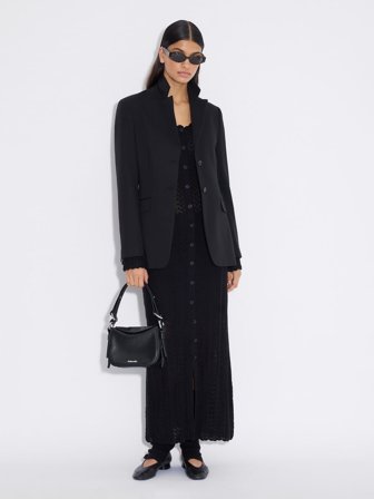 Holzweiler Kelp Crochet Dress - Black - Women's - Extra Small