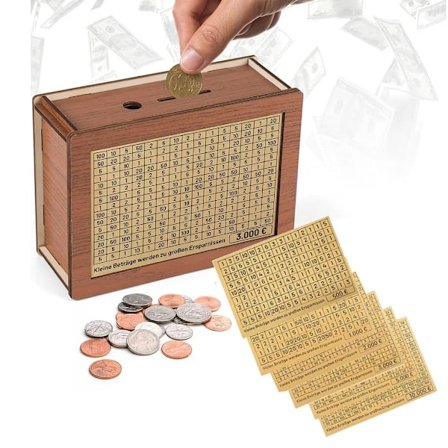 Puinen kassalipas, kassalipas numeroilla, laskurilla, uudelleenkäytettävä kassalipas, kassalipas