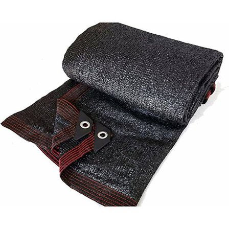 2x12m HDPE-varjostuskangas Hengittävä 90-95% UV-säteilyltä suojaava Puutarha Patio Aurinkosuojaverkko