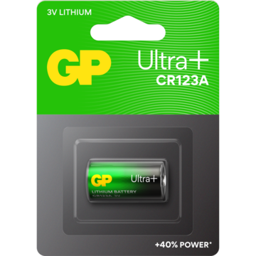 Batteri Foto Gp Cr123A 3V