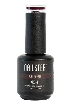 Nailster Rubber Base 454 Burgundy, Makeup, Gelénegle, Base Coat Til Gelneglelak