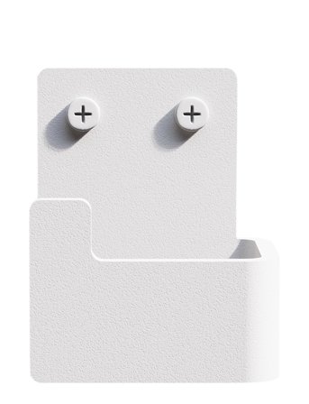 Nichba Design Bath Hook 2-Pack - White - ONE SIZE