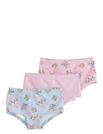 Lindex Hipster 3 P Kawaii - Multi/patterned - 86/92