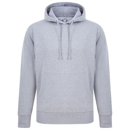 Casual Classics Herr Ringspun Bomullshoodie M Sportgrå