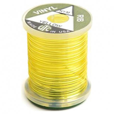 Vinyl D Rib, Midge - Yellow