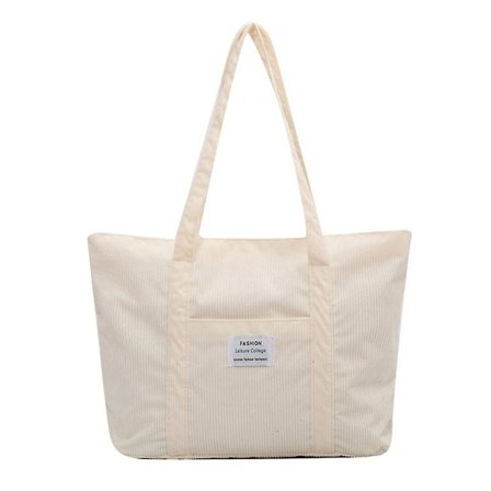 Stor Kapacitet Taske Dame 2024 Ny Stil En-skulder Håndtaske Pendler Taske Hvid