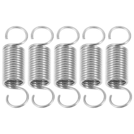 Kjøkken Matlaging Trakt Fjær Tilbehør Rustfritt Stål Bleksprutballer Lagingsverktøy Sølv 2.50X0.60X0.60cm Flytkontroll 5 stk