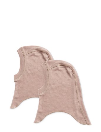Wheat 2 Wool Balaclava Felix - Pink - 1-3M