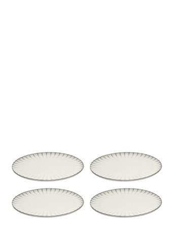 Serax Plate L Inku By Sergio Herman Set/4 - Cream - Ø 24 CM